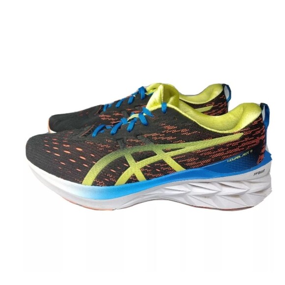 ASICS  NOVABLAST 2 Running  Shoes Men\'s Size 13 Sneakers Black Multicolor main image 6